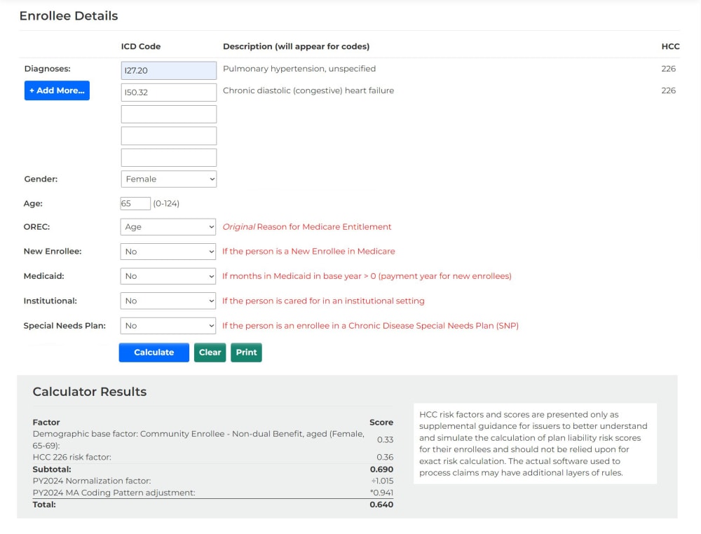 hcc calculator new